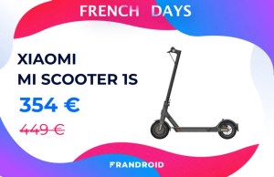 La trottinette Xiaomi Mi Electric Scooter 1S coûte presque 100 € de moins