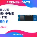 Le SSD NMVe 1 To de Western Digital est une excellent deal des French Days