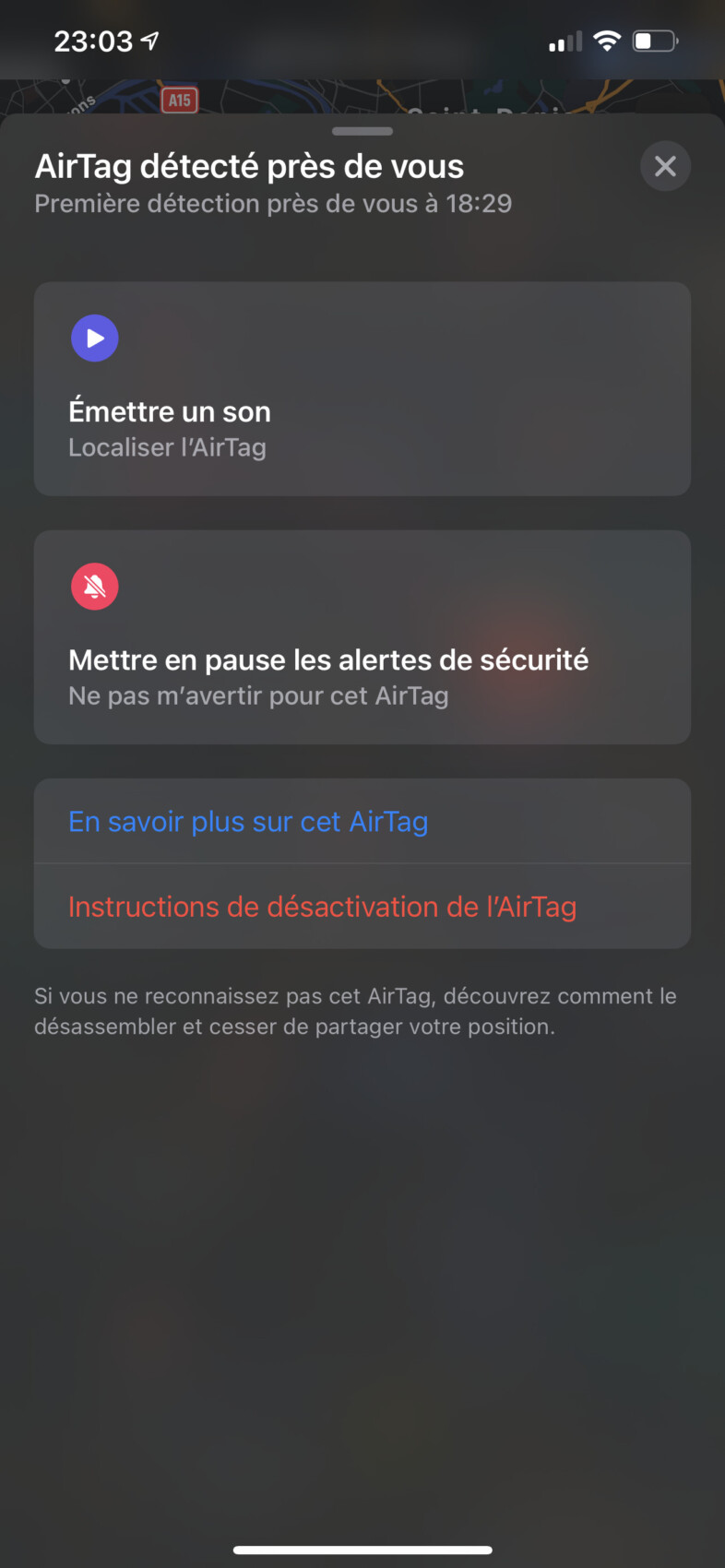Apple AirTags suivi stalking