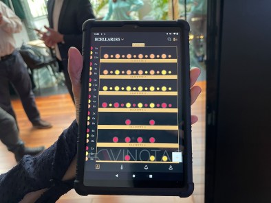 L'app Vinotag pour avoir un oeil sur votre cave à vin La Sommelière // Source : Frandroid / Melinda DAVAN-SOULAS
