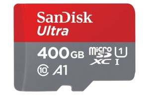 Le prix de la microSDXC 400 Go SanDisk Ultra est au plus bas sur Amazon