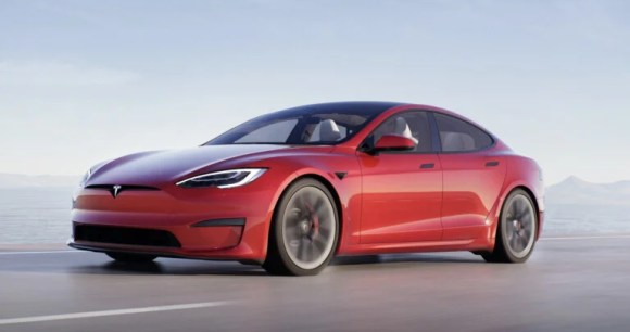 La nouvelle Tesla Model S Plaid // Source : Tesla