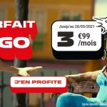 Pas besoin d’une grosse enveloppe 4G ? Ce forfait mobile 3 Go à 4 €/mois est pour vous ! Pas besoin d’une grosse enveloppe 4G ? Ce forfait mobile 3 Go à 4 €/mois est pour vous !