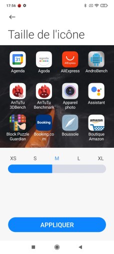 L'interface du Xiaomi Mi 11i.