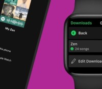 Téléchargez des musiques Spotify sur votre Apple Watch // Source : Spotify