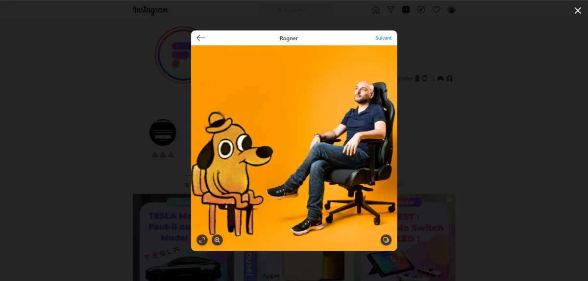 Tuto Instagram publier depuis PC 3