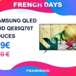 Cette immense TV QLED 85 pouces de Samsung est en promotion pour les French Days