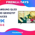 Cette immense TV QLED 85 pouces de Samsung est en promotion pour les French Days Cette immense TV QLED 85 pouces de Samsung est en promotion pour les French Days