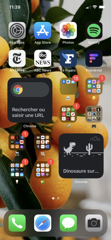 Widget iOS Chrome-5