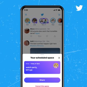 Vous pouvez prévoir une Twitter Space