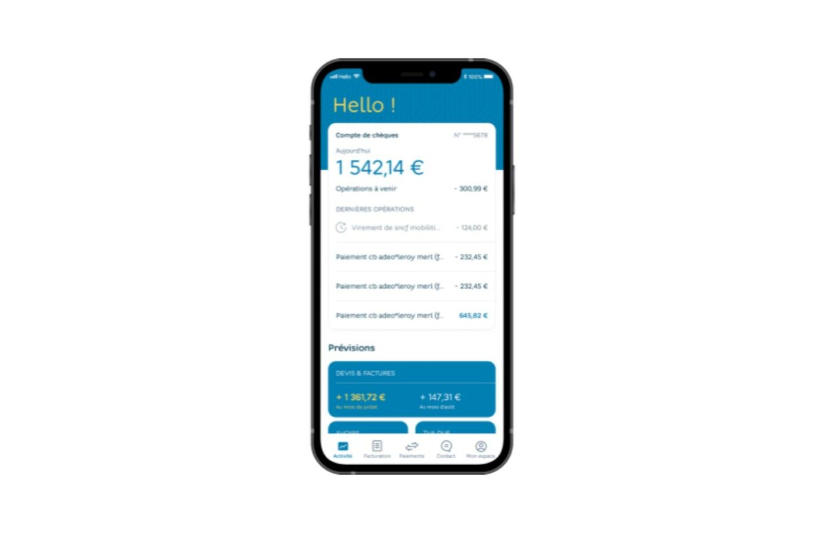 Application hello business