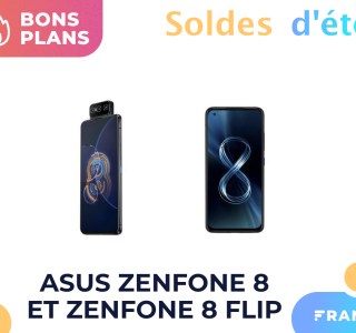 Asus baisse le prix de ses Zenfone 8 et 8 Flip pour les soldes d’été 2021