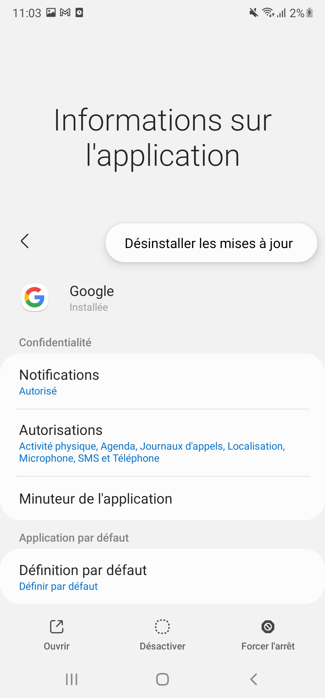 Bug Google Samsung