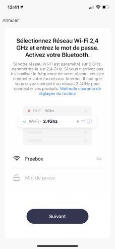 Pensez à prendre votre code Wi-Fi avant l'installation // Source : Frandroid / Yazid Amer