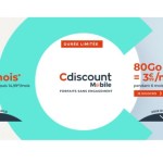 Cdiscount mobile propose un nouveau forfait 80 Go à seulement 3,99 €/mois