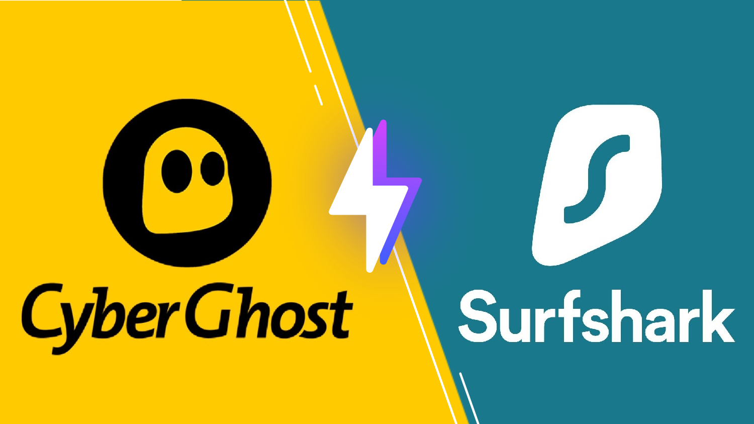 Versus VPN pour Surfshark et Cyberghost