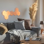 Nanoleaf Elements : ces panneaux lumineux effet bois sont 30 % moins chers