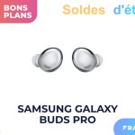 Soldes 2021 : les Samsung Galaxy Buds Pro coûtent 99 € au lieu de 229 €