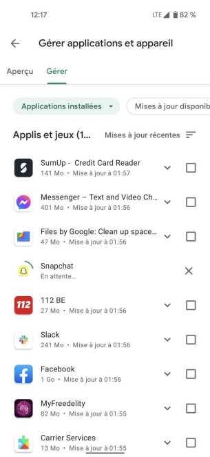 Google Play Store francais nouvelle interface 2