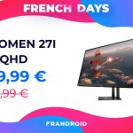 HP Omen 27i : un écran PC gaming QHD et 165 Hz avec 170 € de réduction