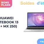 Vente à perte pour le Huawei MateBook 13 (i5 + MX 250) pendant les soldes