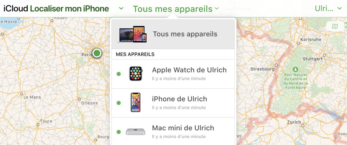 iCloud Localiser