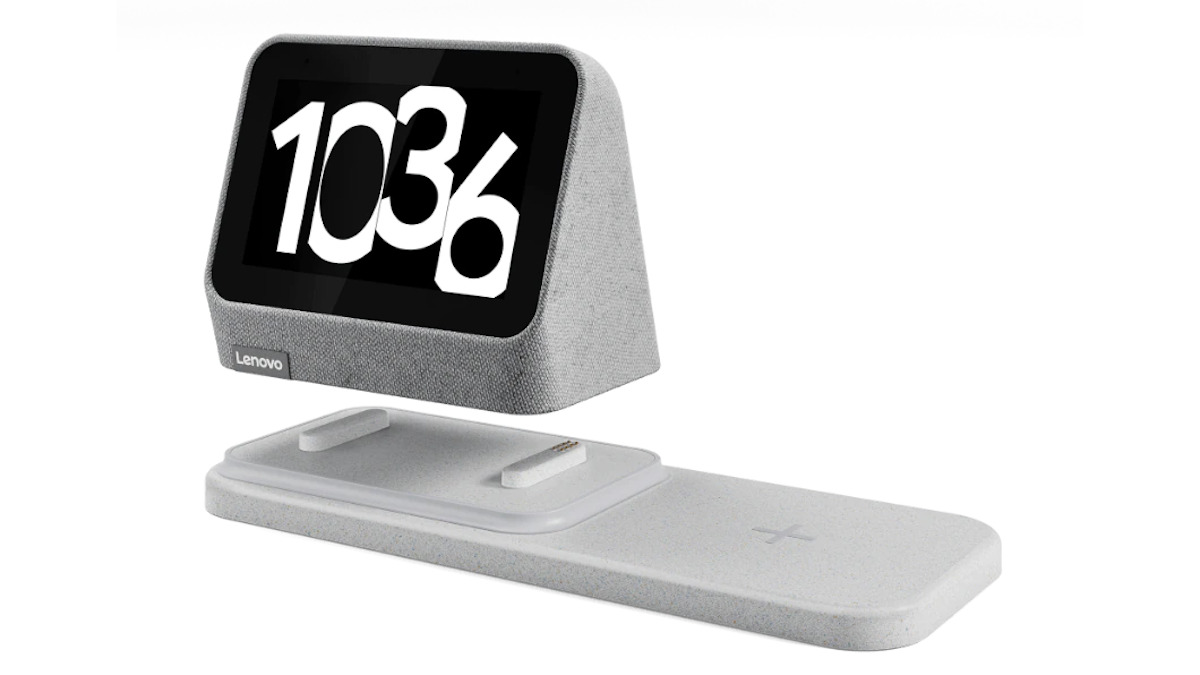 Lenovo dévoile un nouveau réveil intelligent Smart Clock 2 avec un chargeur sans fil