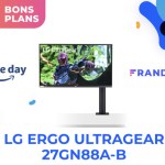 L’écran gaming LG Ergo UltraGear en QHD à 144 Hz est moins cher sur Amazon
