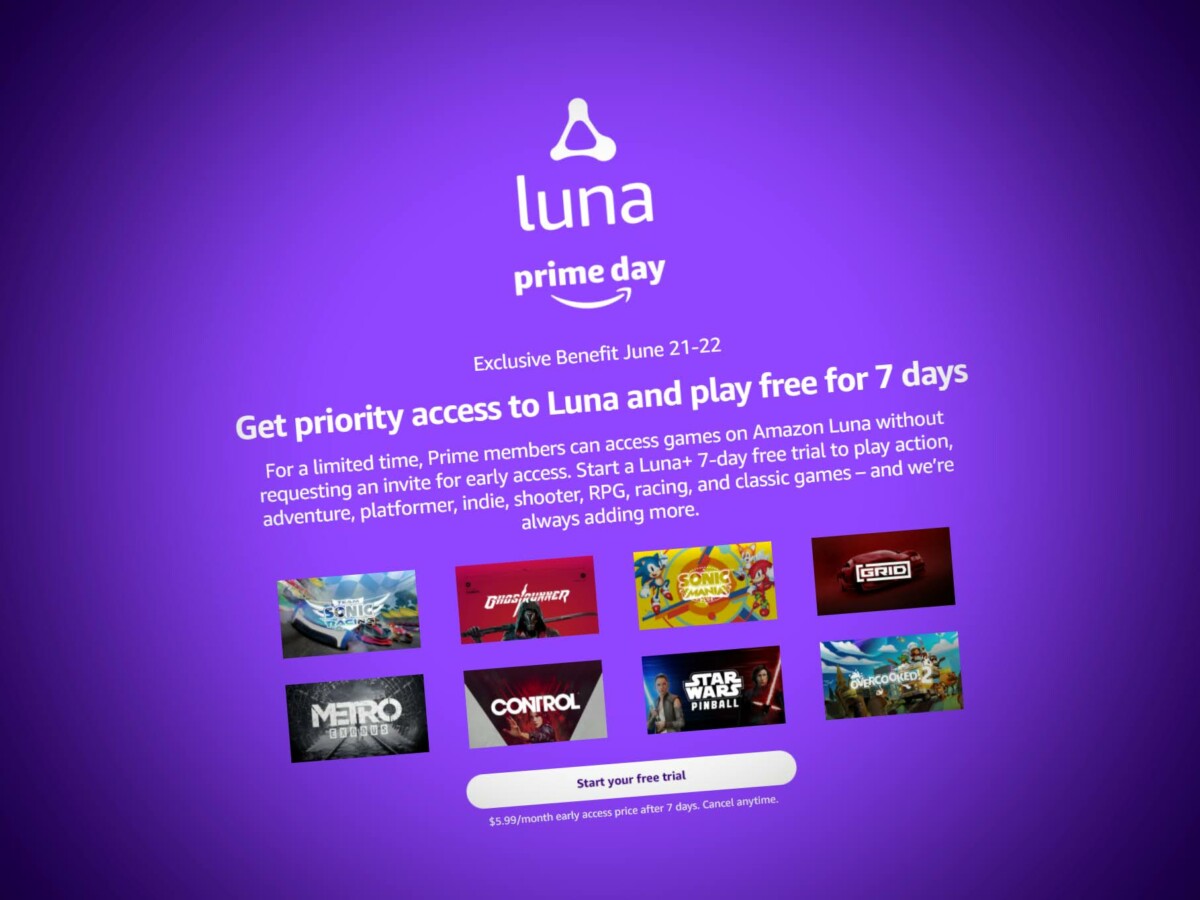 La oferta de prueba de Amazon Luna