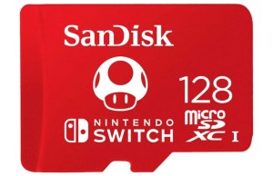La microSD 128 Go aux couleurs de Nintendo ne coute pas plus chère qu’une microSD classique