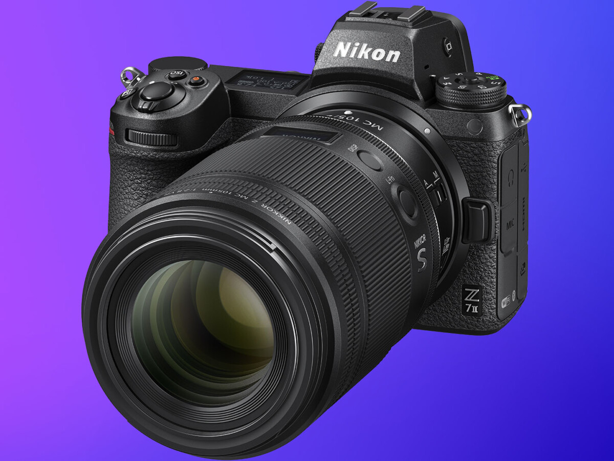 L'objectif Nikkor Z MC 105 mm f/2,8 VR S sur un Nikon Z7 II