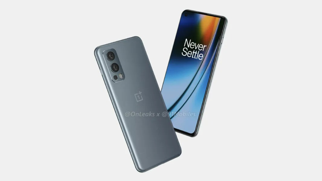 Rendu HD du OnePlus Nord 2