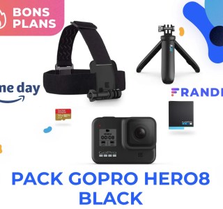 La GoPro Hero8 Black (avec ses accessoires) devient plus abordable pendant le Prime Day