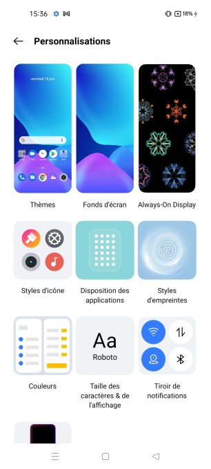 Realme GT screenshot