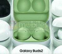 Les Samsung Galaxy Buds 2 // Source : 91Mobiles