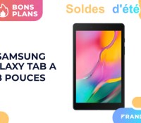 Samsung Galaxy Tab A 8 pouces soldes ete 2021