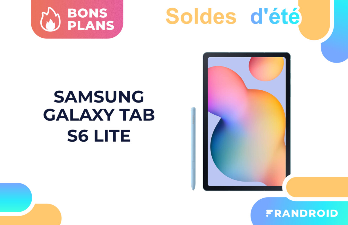 La Samsung Galaxy Tab S6 Lite est soldée à moins de 300 € sur Amazon