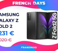 samsung galaxy Z fold 2 french days 2021
