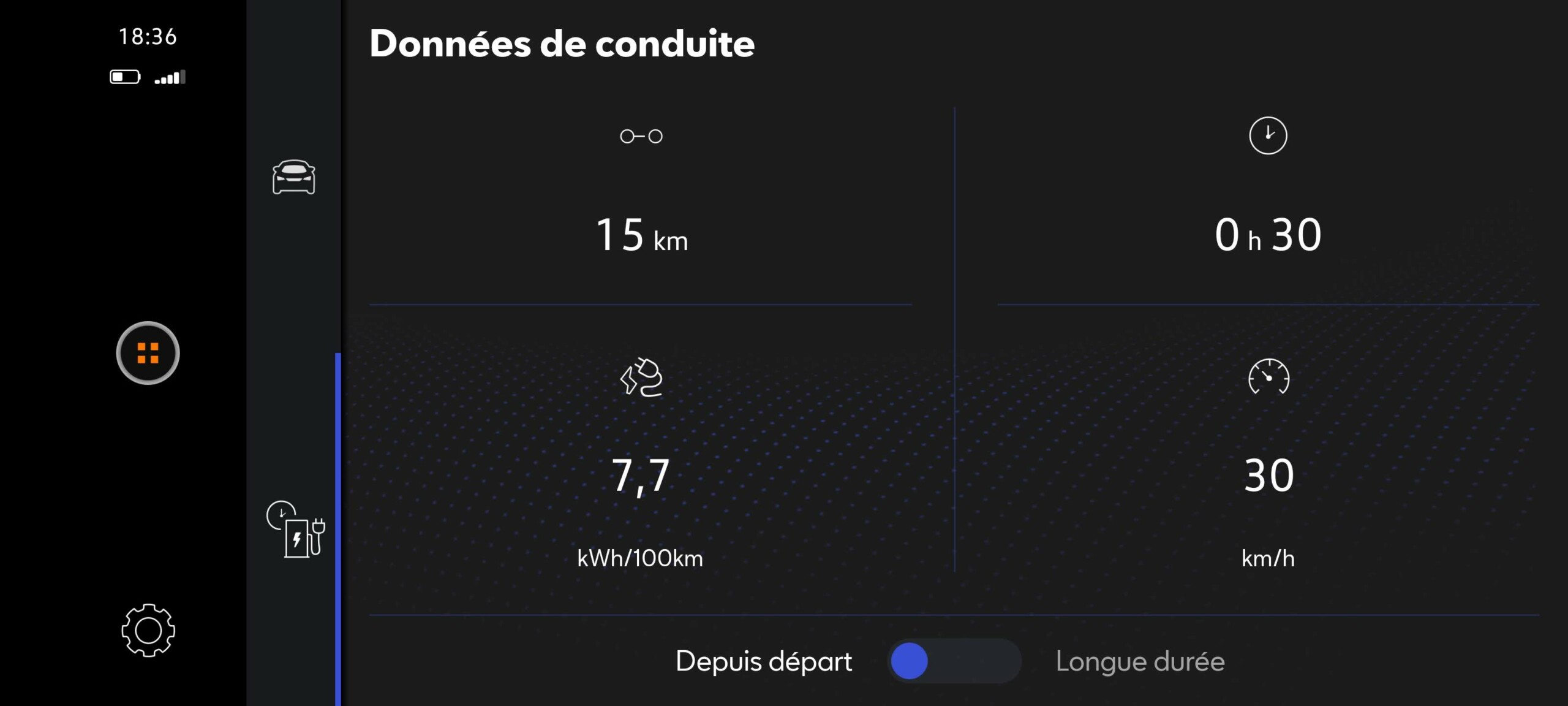 L'application Seat Drive Mii sur Android // Source : Bob Jouy pour Frandroid