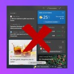 Windows 10 : comment supprimer le widget météo de la barre de tâches