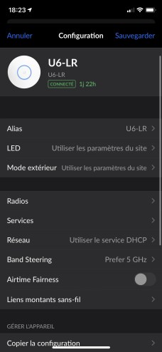 UniFi Network sur Cloud Key Gen2 7