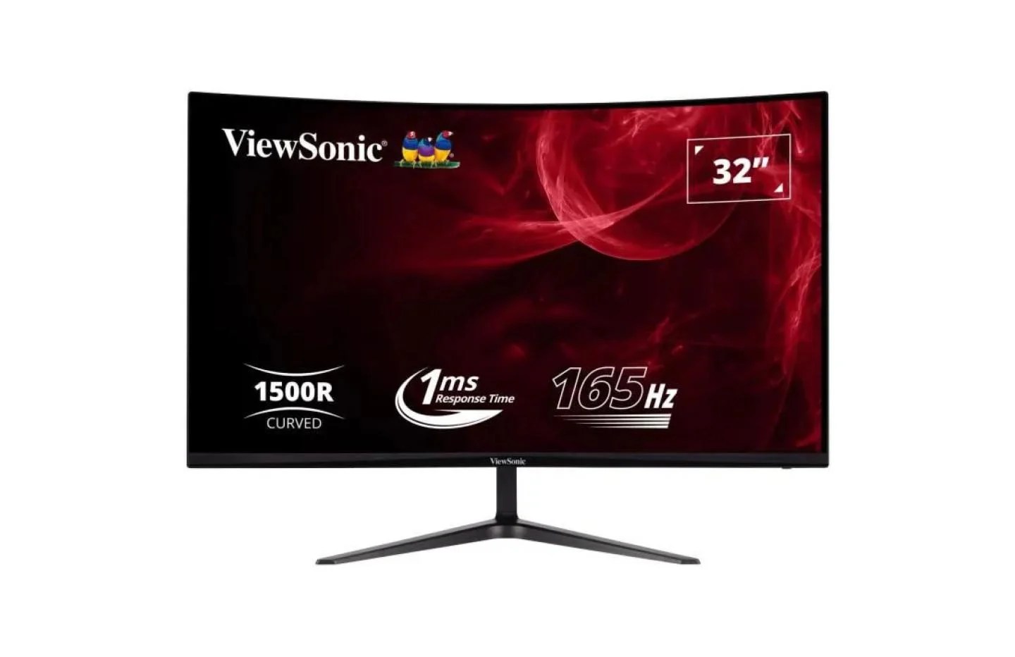 L'écran ViewSonic VX3218 vu de face