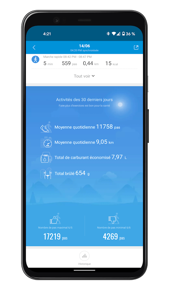 Xiaomi Mi Smart Band 6 - Mi Fit App - Suivi santé (2)