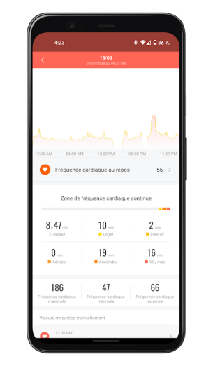 Xiaomi Mi Smart Band 6 - Mi Fit App - Suivi santé (4)