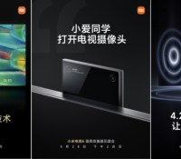 La Xiaomi Mi TV 6 possède deux caméras. // Source : Xiaomi