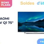 En solde, le Xiaomi Mi TV Q1 de 75 pouces perd 500 euros de son prix