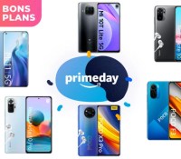 Promotions appliquées sur les smartphones Xiaomi pour le Prime Day 2021 d'Amazon.