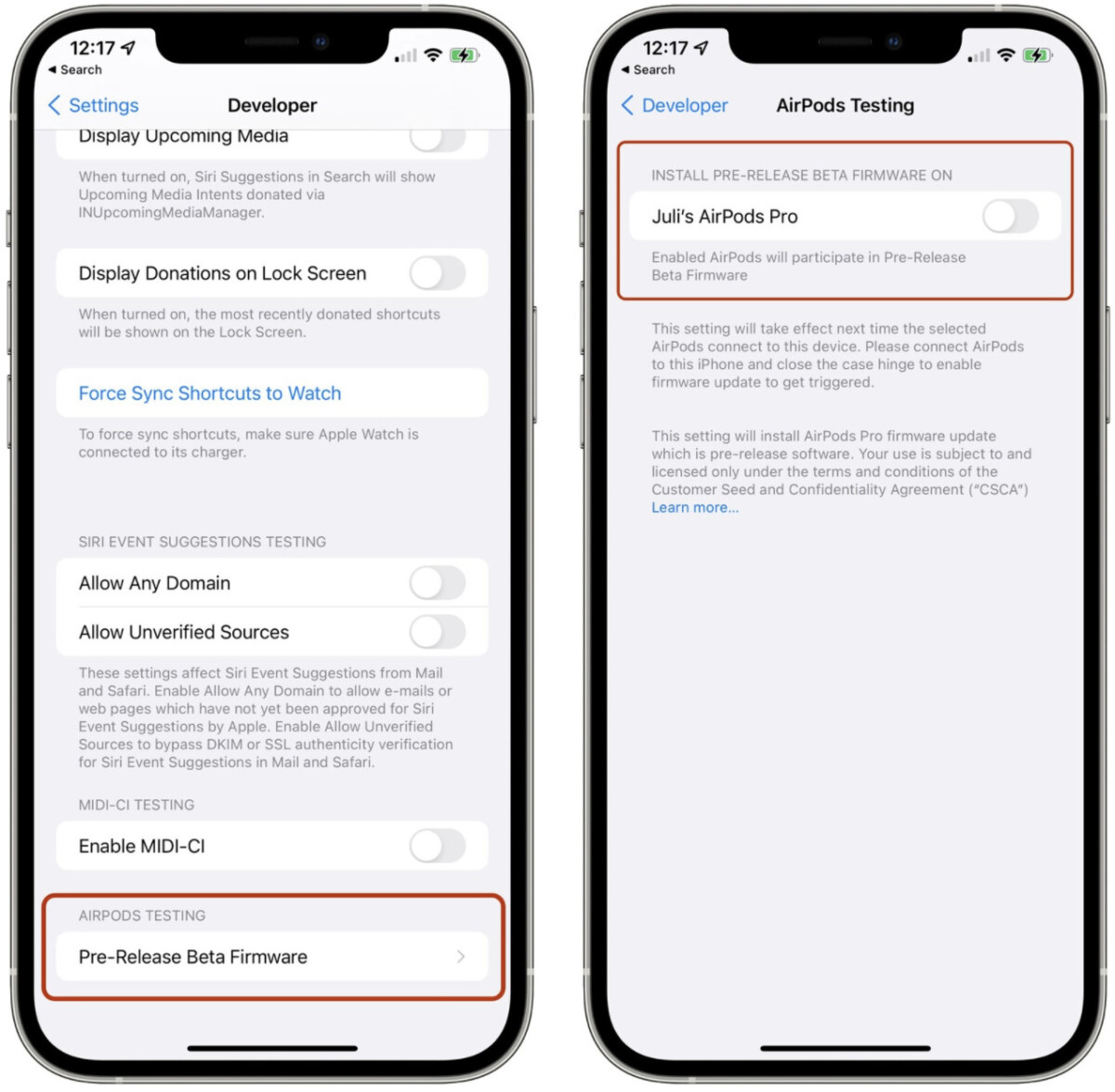 AirPods Pro sous iOS 15 : comment installer leur version bêta ?