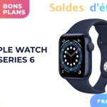 L’Apple Watch Series 6 est à son meilleur prix pendant les soldes