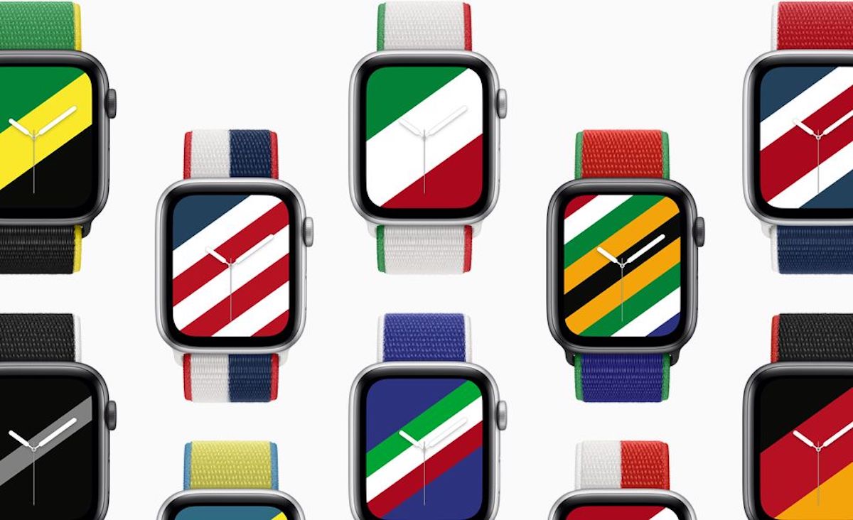 Apple dégaine une collection de bracelets pour les JO